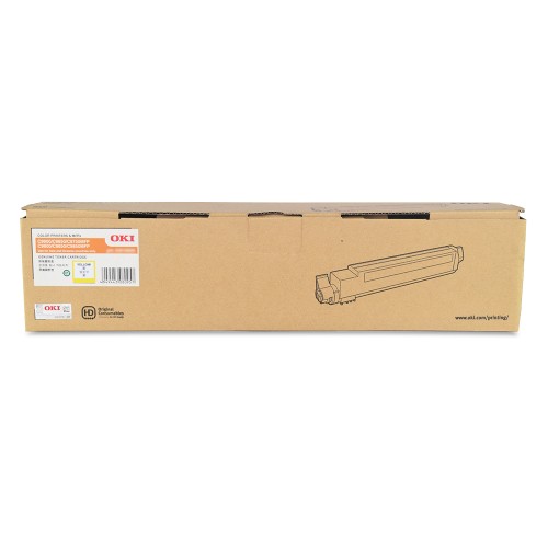 OKI C9600 / C9650 / C9800 Yellow Toner Cartridge - 42918917