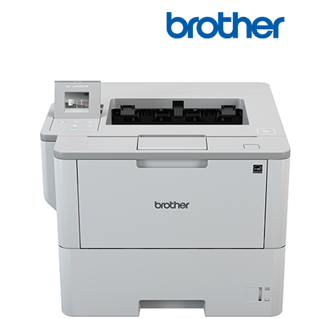 Brother Mono Laser HL-L6400DW Printer (Print, Up to 50ppm, Auto Duplex, Wireless, Network, NFC)