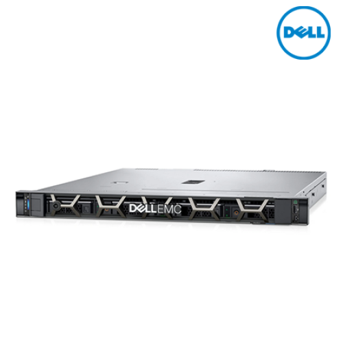 Dell PowerEdge R250 Rack Server (E-2324G, 8GB, 2TB, PERC H755 RAID Controller)