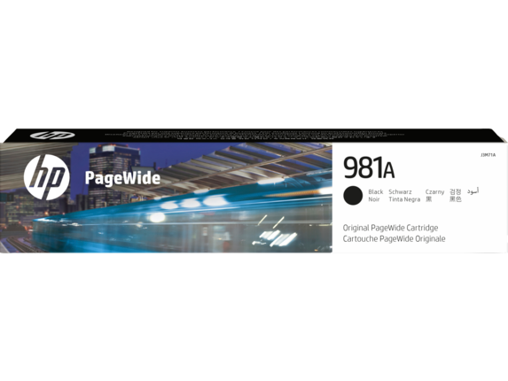 HP 981A Black Ink Cart (HP J3M71A)