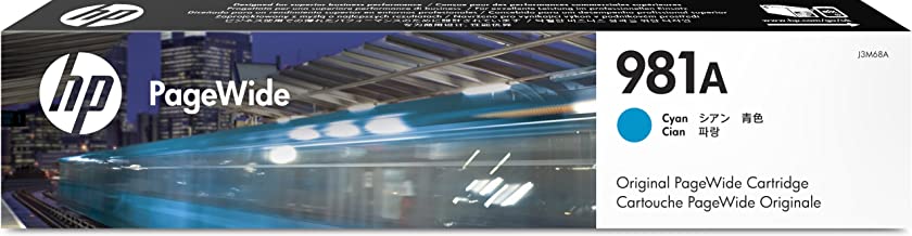 HP 981A Cyan Original PageWide Cartridge (HP J3M68A)