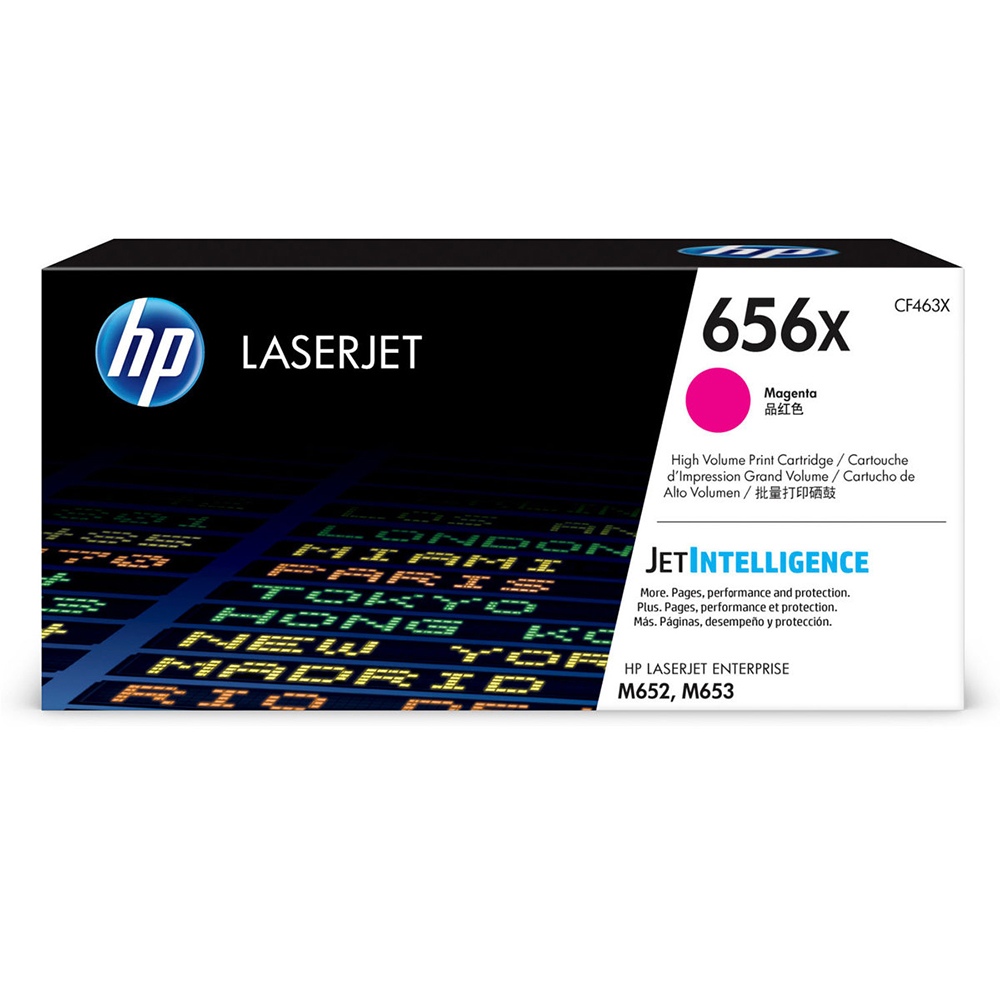 HP 656X Magenta Toner Cartridge - 22k (HP CF463X)