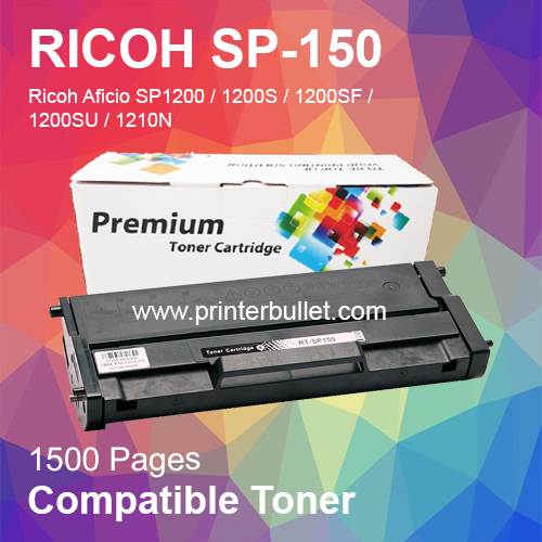 Compatible RICOH SP-150 Black Toner Cartridge