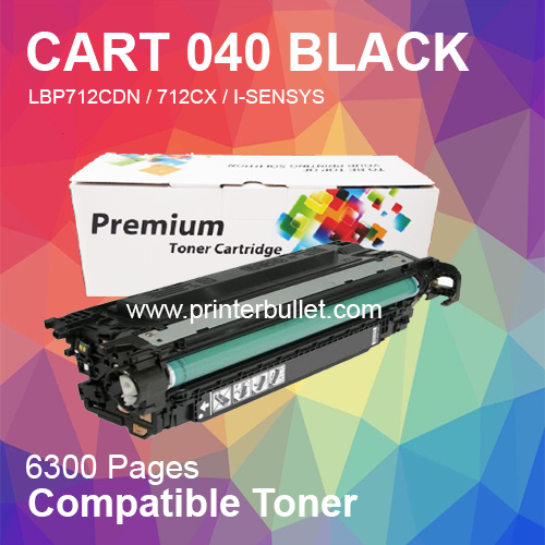 Compatible Canon 040 Black Toner Cartridge