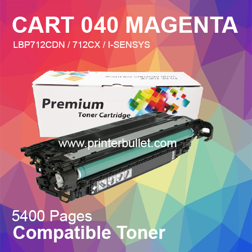 Compatible Canon 040 Magenta Toner Cartridge