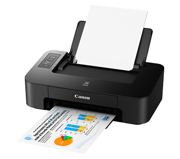 Canon Inkjet PIXMA TS207 Printer (Print, Speed 7.7ipm, 4800 x 1200dpi, Manual Duplex)