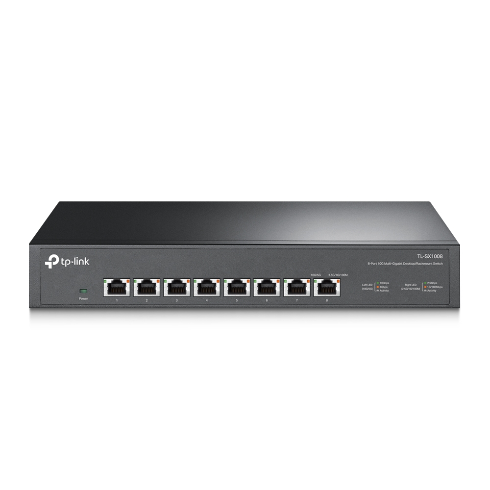 Omada TL-SX1008 New 8-Port 10G Desktop/Rackmount Switch