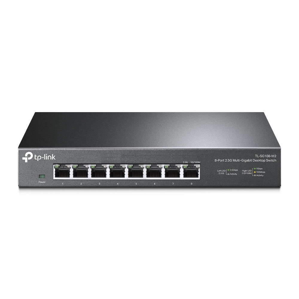 Omada TL-SG108-M2 8-Port 2.5G Desktop Switch