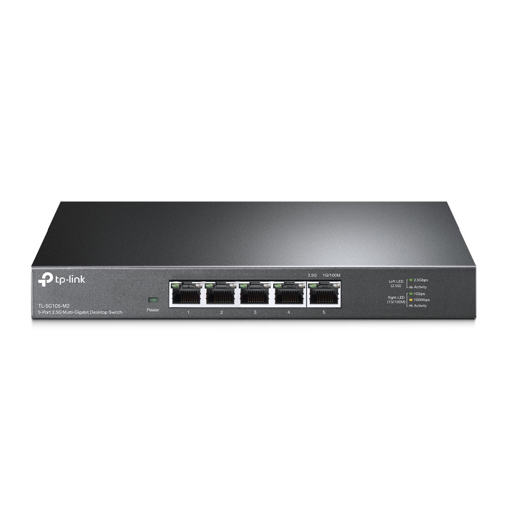 Omada TL-SG105-M2 5-Port 2.5G Desktop Switch