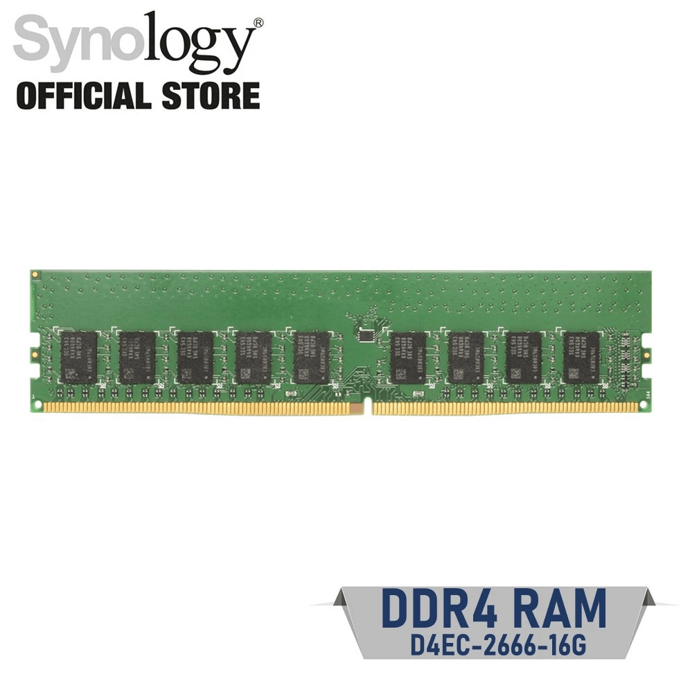 Synology 16GB DDR4 2666 MHz UDIMM Memory Module
