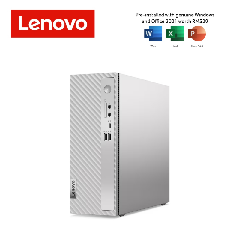 Lenovo IdeaCentre 3 07IAB7 90VT001WMI SFF Desktop PC Grey ( I7-13700, 8GB, 512GB SSD, Intel, W11, HS )