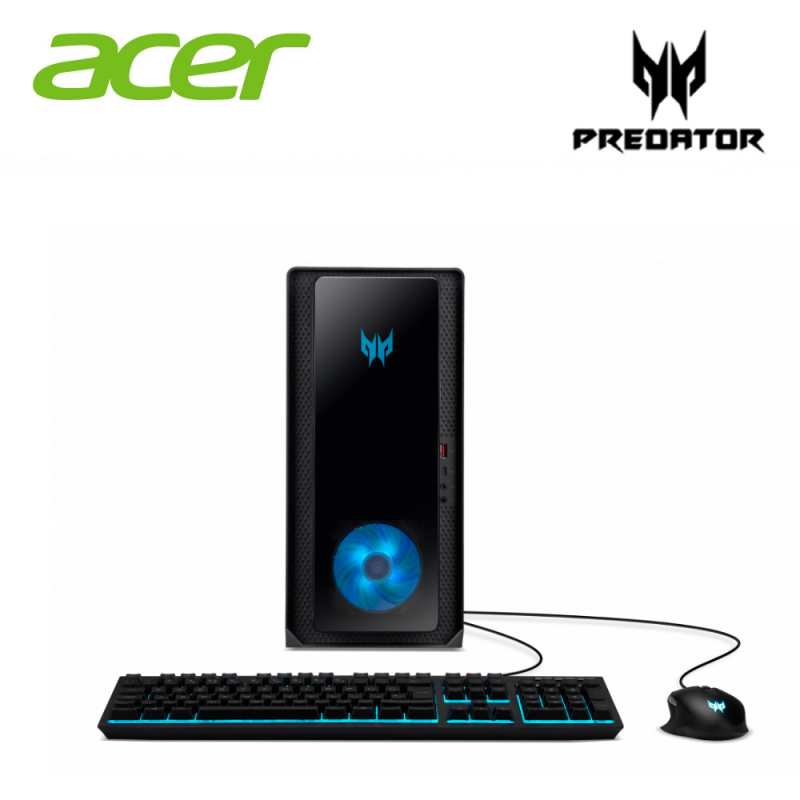 Acer Predator Orion 3000 PO3-640-12400W11G Gaming Desktop PC ( I5-12400F, 8GB, 1TB SSD, RTX 3060 12GB, W11 )