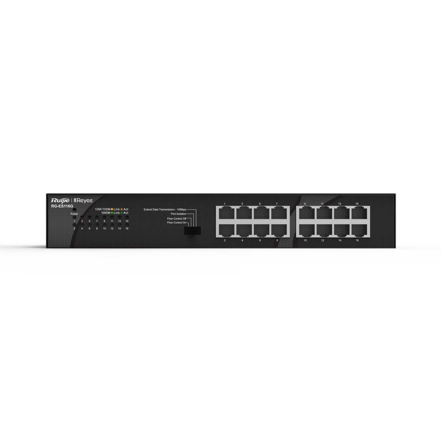 Ruijie Reyee RG-ES116G 16-port 10/100/1000Mbps Unmanaged Non-PoE Switch