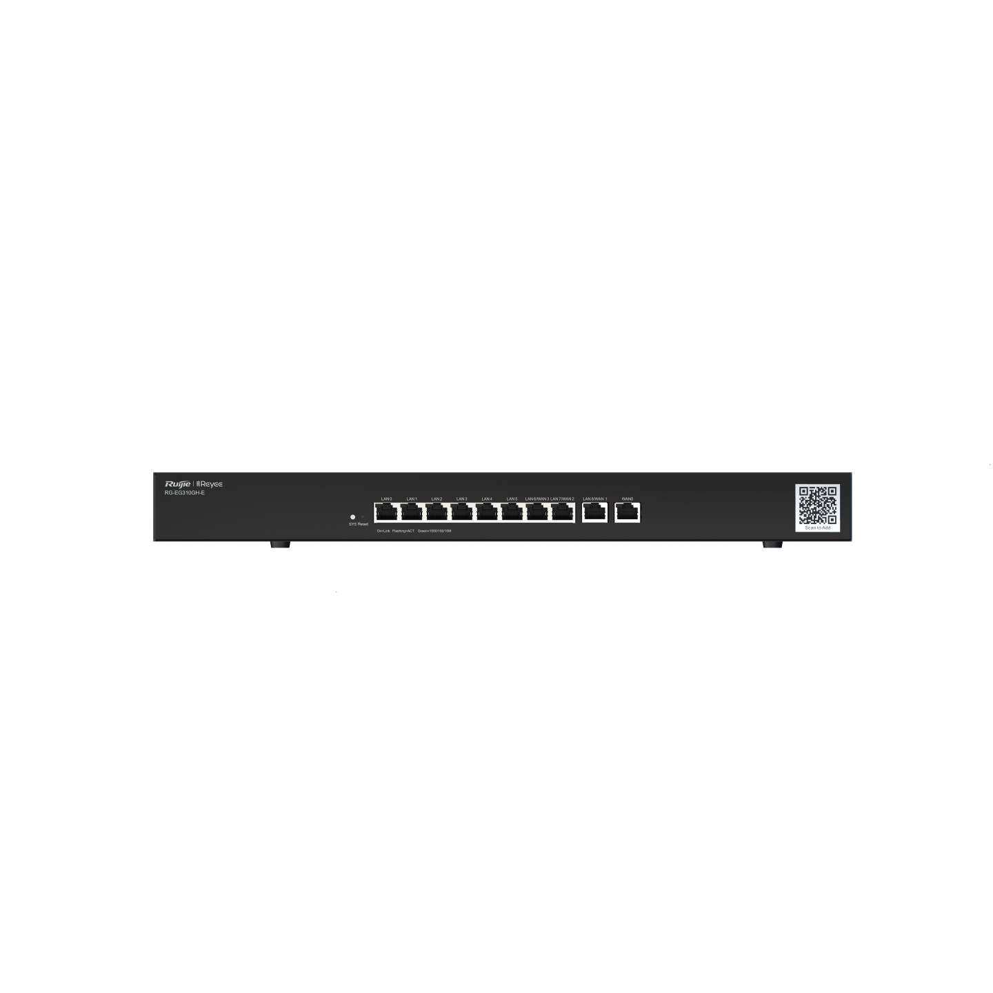 Ruijie Reyee RG-EG310GH-E 10-Port High Performance Cloud Managed Office Router