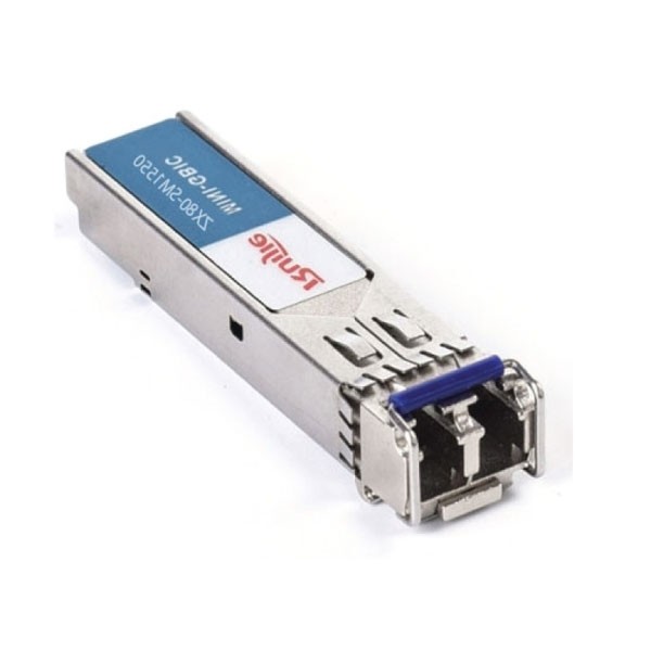 Ruijie MINI-GBIC-ZX80-SM1550 Compatible 1000Base SFP ZX 1550nm 80km LC SMF DDM Transceiver Module