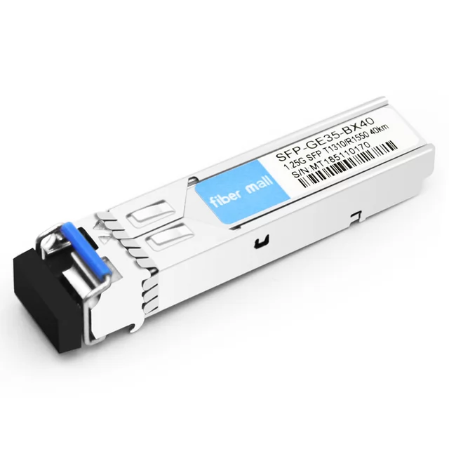 Ruijie H3C SFP-GE-LH40-SM1310-BIDI Compatible 1000Base BX BIDI SFP TX1310nm/RX1550nm 40km LC SMF DDM