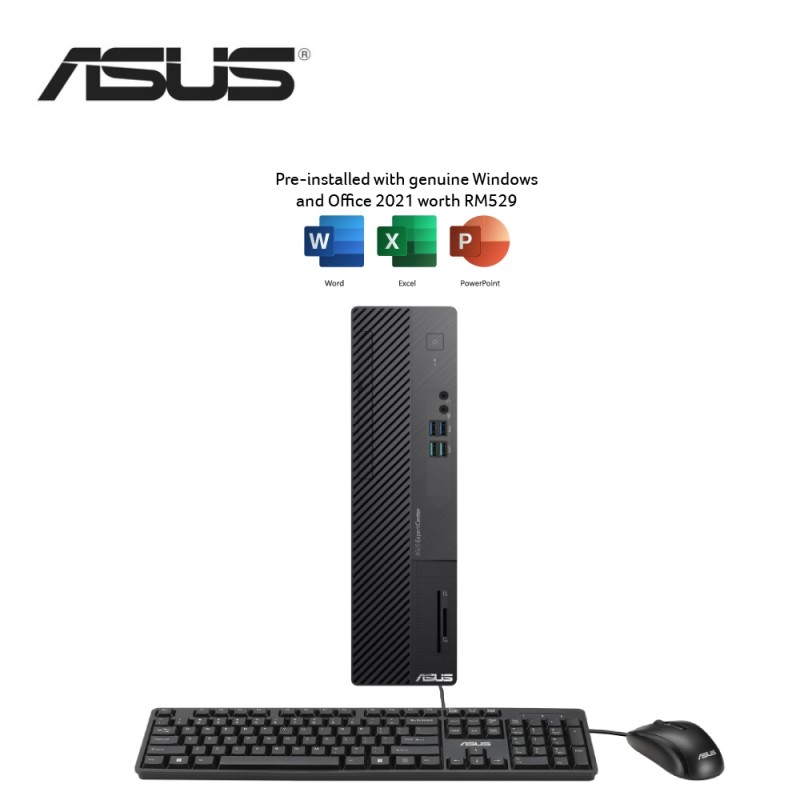 Asus ExpertCenter D500SE-3131MY006WS SFF Desktop PC ( I3-13100, 8GB, 512GB SSD, Intel, W11, HS )