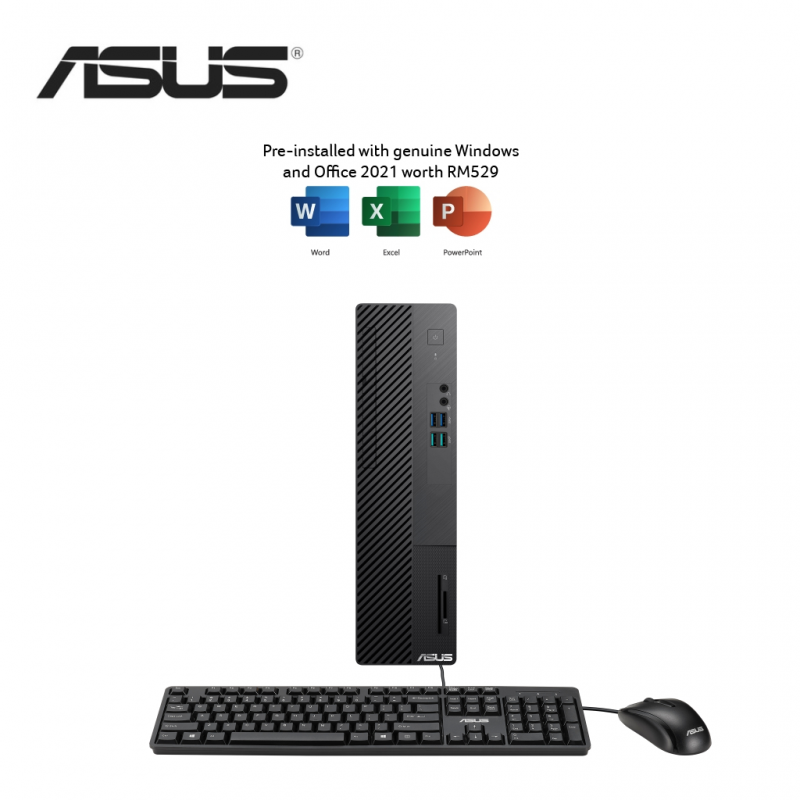 Asus ExpertCenter S500SD-712700005WS SFF Desktop PC ( I7-12700, 8GB, 512GB SSD, Intel, W11, HS )