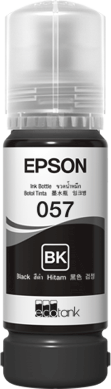 Epson 057 Black Original Ink Refill Bottle 70ml For L8050/L18050 (C13T09D100)