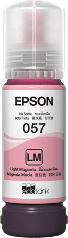 Epson 057 Light Magenta Original Ink Refill Bottle 70ml For L8050/L18050 (C13T09D600)