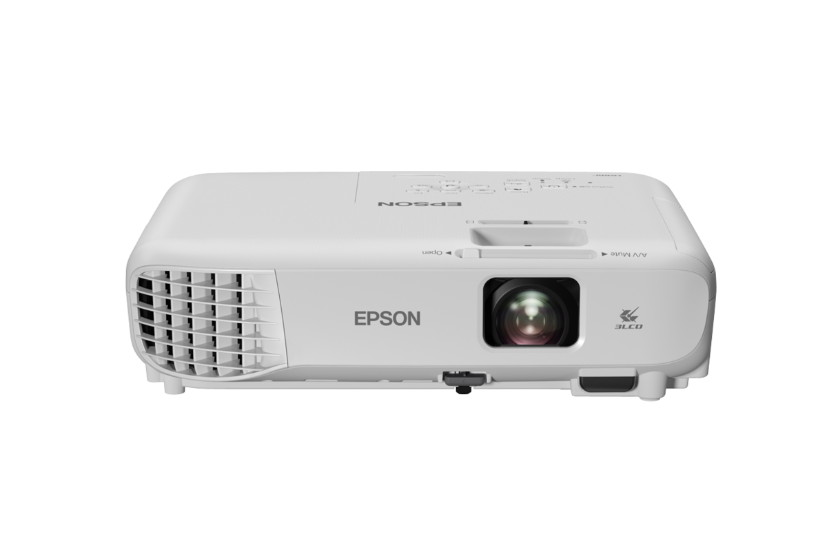Epson EB-X06 Wireless 3LCD Projector (XGA 1024 x 768, 3,600 Lumens, 2Y)