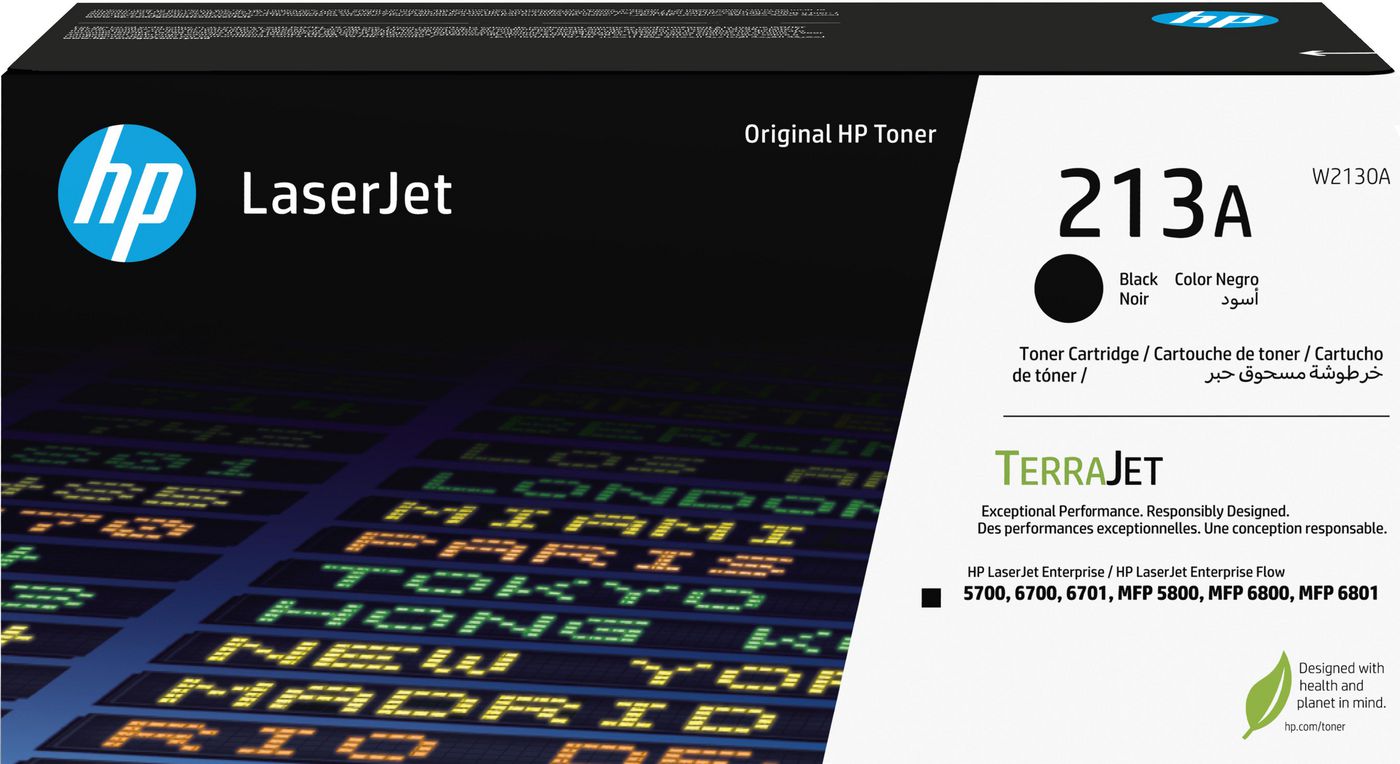 HP 213A Black Toner Cartridge 3.5k (W2130A)