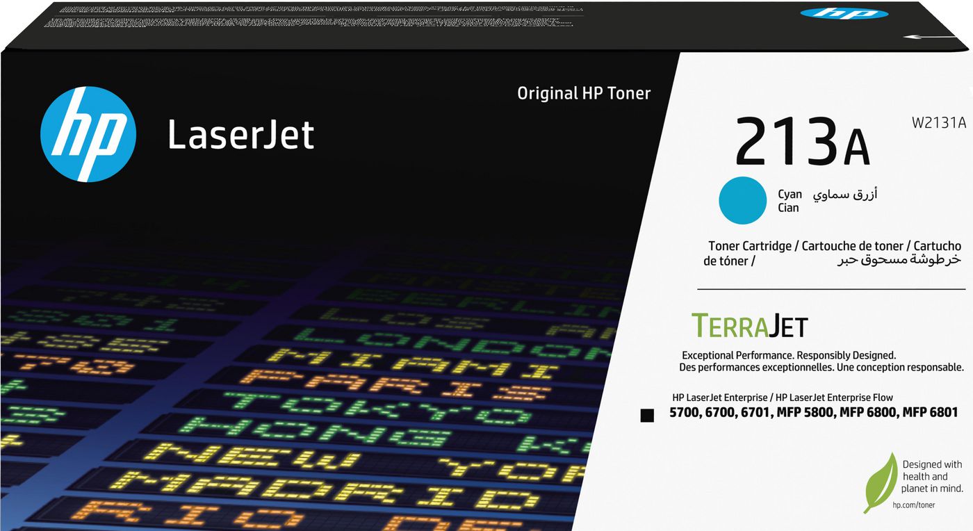 HP 213A Cyan Toner Cartridge 3k (W2131A)