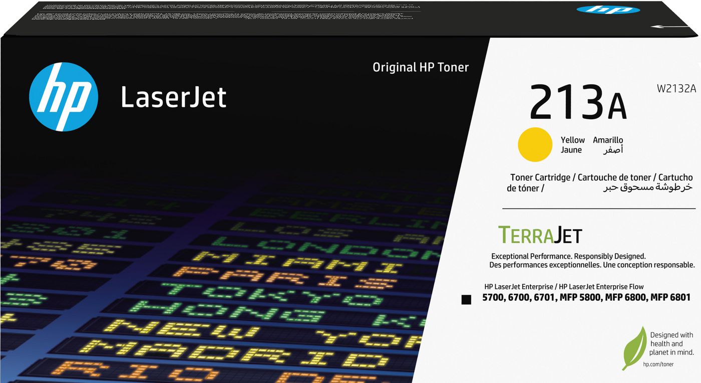 HP 213A Yellow Toner Cartridge 3k (W2132A)