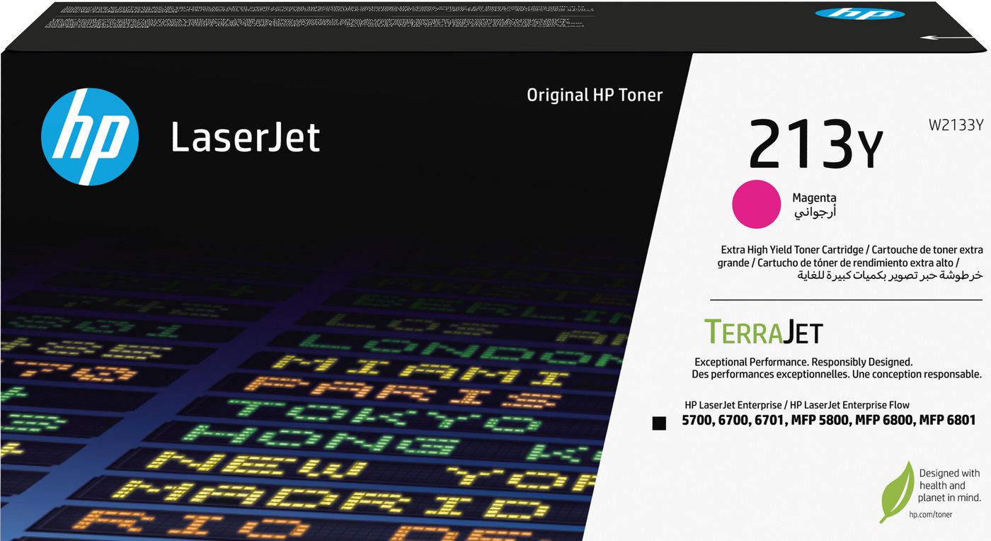 HP 213Y Magenta Toner Cartridge 12k (W2133Y)