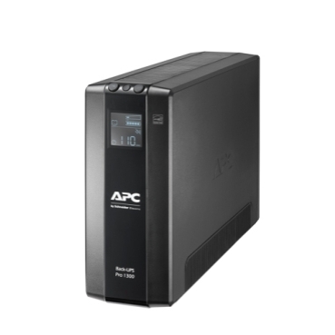 APC Back-UPS Pro, 1300VA/780W, Tower, 230V, 8x IEC C13 outlets, AVR, LCD, User Replaceable Battery (BR1300MI)