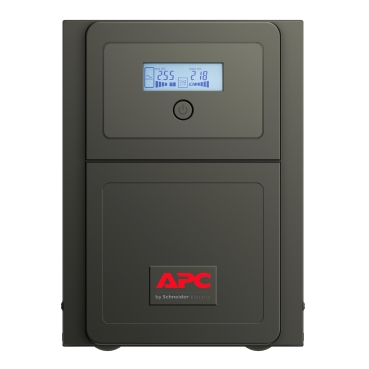 APC Easy UPS 1 Ph Line Interactive, 1000VA, Tower, 230V, 4 Universal outlets, AVR, LCD (SMV1000I-MS)