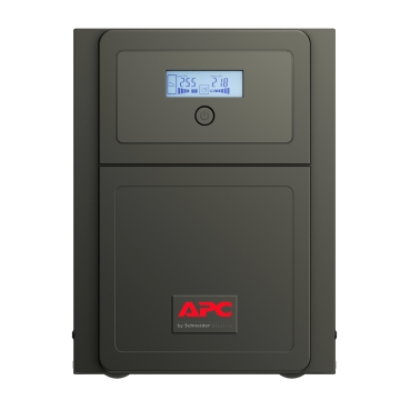 APC Easy UPS 1 Ph Line Interactive, 3kVA, Tower, 230V, 6 Universal outlets, AVR, LCD (SMV3000AI-MS)