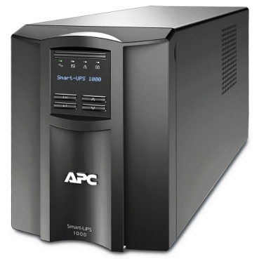 APC Smart-UPS, Line Interactive, 1000VA, Tower, 230V, 8x IEC C13 outlets, SmartConnect Port+SmartSlot, AVR, LCD (SMT1000IC)