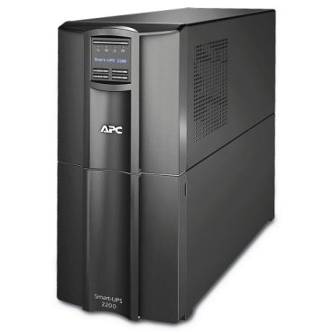APC Smart-UPS, Line Interactive, 2200VA, Tower, 230V, 8x IEC C13+1x IEC C19 outlets, SmartSlot, AVR, LCD (SMT2200I)