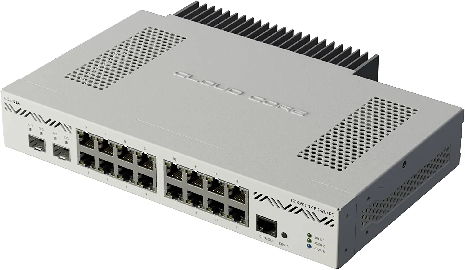 Mikrotik CCR2004-16G-2S+PC