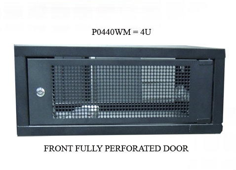 4U GrowV 19" Wall Mount Server Rack 600mm(W) x 500mm(D) x 245mm(H)