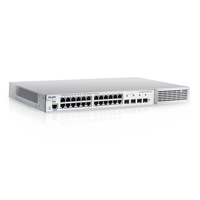 RUIJIE XS-S1960-24GT4SFP-UP-H CLOUD MANAGED SWITCH, 24 GE PORT, 4 GE SFP (NON COMBO) UPLINK, 4 HPoE PORT