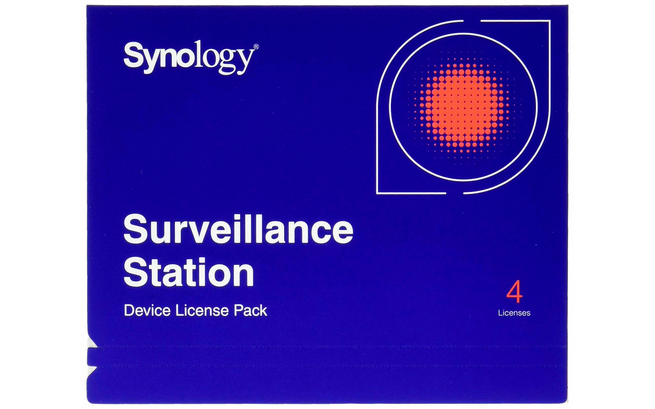 Synology Surveillance Device License Pack 4