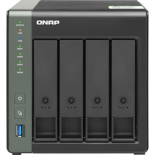 QNAP TS-431KX-2G (4-Bay NAS, Annapurna Labs AL214 Quad core 1.7GHz, 2GB DDR3L SODIMM RAM (max 8GB))